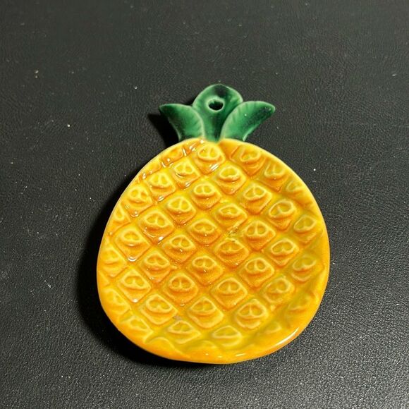 Small Vintage Pineapple Spoon Rest. KK307 - Picture 1 of 4